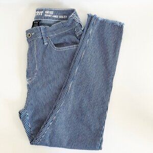 S. O. N. G. High-Rise Paneled Slim Straight Jeans